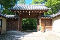 Main gate of shojuin temple at Daitokuji temple in Kyoto