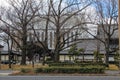 Sights of Japan. Cityscape of Kyoto in winter season.