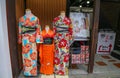 Kyoto, Japan. Traditional kimono.