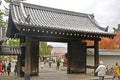 Nanzenji Temple entrance gate in Kyoto, Japan Royalty Free Stock Photo