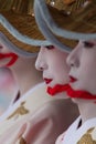 KYOTO - JULY 24: Unidentified Maiko girl (or Geiko lady) on parade of hanagasa in Gion Matsuri (Festival) held on July 24 2014 in Royalty Free Stock Photo