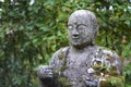 Close up picture of the beautiful Buddha Statue in the Eikando Temple in Kyoto Royalty Free Stock Photo