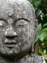 Close up picture of the beautiful Buddha Statue in the Eikando Temple in Kyoto Royalty Free Stock Photo