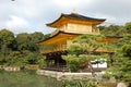 Kyoto Kinkakuji Rokuonji Japan temple Royalty Free Stock Photo