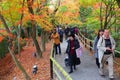 Kyoto landmarks - Kitano Tenmangu Royalty Free Stock Photo