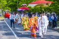 Aoi Matsuri in Kyoto Japan Royalty Free Stock Photo