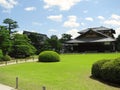 Kyoto Nijo castle - gardens and buildings Royalty Free Stock Photo