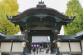 The beautiful main gate of Higashi Hongan-ji