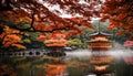 Kyoto\'s Serene Temples and Shrines in Fall Foliage