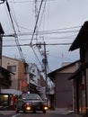 Kyoto Street on an overcast day