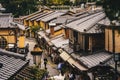 Kyoto streets in Higashiyama District, Japan