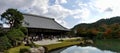 Kyoto Tenryu-ji temple and garden Royalty Free Stock Photo