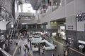 Kyoto, 14th may: Central Railway Station building interior details from Kyoto City in Japan Royalty Free Stock Photo