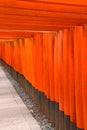 Kyoto Tori gates Royalty Free Stock Photo