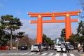 Kyoto torii gate Royalty Free Stock Photo