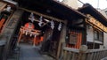 Kyoto, Tosa Inari, Ryoma Sakamoto statue, lantern, Omiya