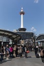 Kyoto Tower in Japan