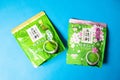 Kyoto Tsujiri Uji Matcha Milk Powder Green Tea - original flavor and with sakura limited edition