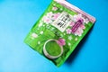 Kyoto Tsujiri Uji Matcha Milk Powder Green Tea - original flavor and with sakura limited edition