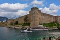 Kyrenia Castle, Girne Kalesi and harbour, Cyprus Royalty Free Stock Photo