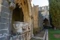 Kyrenia/Cyprus - February 2019: Bellapais Abbey in Northern Cyprus.