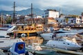 KYRENIA, CYPRUS - MAY 05, 2017: Boats, yachts and sailing boats