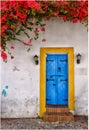 doorway in spring Royalty Free Stock Photo