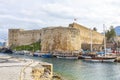 Kyrenia Girne old harbour, Northern Cyprus Royalty Free Stock Photo