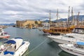 Kyrenia Girne old harbour, Northern Cyprus Royalty Free Stock Photo