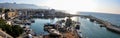 Kyrenia harbour. Kyrenia Girne, Cyprus. Royalty Free Stock Photo