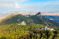 Kyrenia mountains ridge panorama view. Northern Cyprus