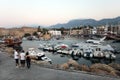 Boats and yachts at Marina in Kyrenia-Girne