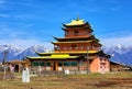 Kyrensky datsan `Gandan Darzhaling.` Buddhist monastery