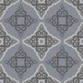 Kyrgyz pattern. Traditional national pattern of Kyrgyzstan. Text