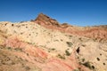 Kyrgyzstan, View on the Fairytale canyon "Skazka" near Issyk Kul Lake