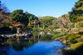 Kyu-Furukawa Gardens in autumn in Tokyo