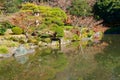 Kyu-Furukawa Gardens in autumn in Tokyo