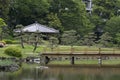 Kyu-Shiba-Rikyu Garden, Tokyo, Japan Royalty Free Stock Photo