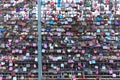 Lovelocks on the Cologne raiway bridge