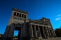 KÃÂ¶nigsplatz Munich under Blue Sky Royalty Free Stock Photo