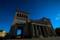 KÃÂ¶nigsplatz Munich under Blue Sky Royalty Free Stock Photo