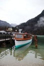 The KÃÂ¶nigssee lake Bavaria Germany high in the mountains