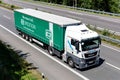 Truck with E3 Spedition curtainside trailer