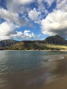 KÃÂ«`ÃÂ«lioloa Heiau in Waianae on Oahu Island, Hawaii. Royalty Free Stock Photo