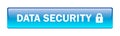 Data security button Royalty Free Stock Photo