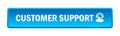 Customer support button Royalty Free Stock Photo