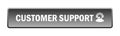 Customer support button Royalty Free Stock Photo