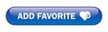 Add favorite heart icon web button