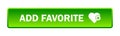 Add favorite heart icon web button