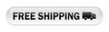 Free shipping truck icon button Royalty Free Stock Photo